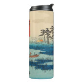 Yoshiwara, Japan:  afdrukken van Ukiyo-e Woodblock Thermosbeker (Gedraaid links)