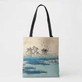 Yoshiwara, Japan:  Woodblock Print Tote Bag (Voorkant)