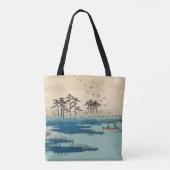 Yoshiwara, Japan:  Woodblock Print Tote Bag (Achterkant)
