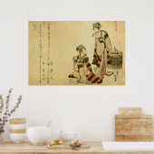Yoshiwara Sparrow Poster (Keuken)