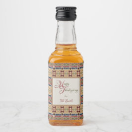 Yoskolo-Thanksgiving Likeurfles Etiket