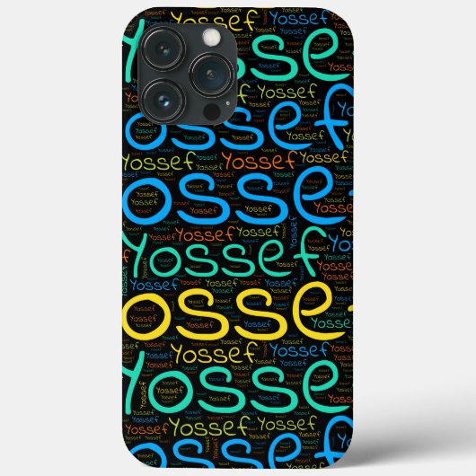 Yossef Case-Mate iPhone Case (Achterkant)