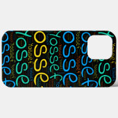 Yossef Case-Mate iPhone Case (Achterkant (horizontaal))