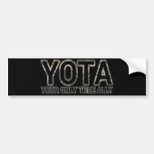 YOTA BUMPERSTICKER (Voorkant)