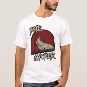 Yote Smoker Coyote Wolf Hunters Gift T-shirt