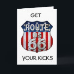 **YOU ALWAYS GET YOUR KICKS***** 60th BIRTHDAY** Kaart<br><div class="desc">HIERVAN KWAM IK OP WANNEER IK HET MOEST BESTUDEREN EN NIET KAN WACHTEN OP HET NIEUWE OS = HOOP JE VAN DEZE KAART EN ER IS MEER TE KOMEN! BEDANKT VOOR EEN VAN MIJN ACHT STORES EN EEN GROTE DAG!!!!</div>