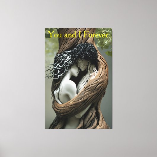 You and I Forever  Canvas Afdruk (Voorkant)