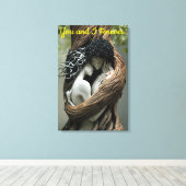 You and I, Forever  Canvas Afdruk (Insitu (Houten vloer))