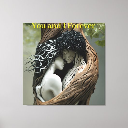 You and I Forever Canvas Afdruk (Voorkant)