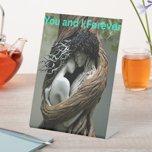 You and I Forever Reclamebord Met Voetstuk (Insitu)