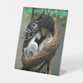You and I Forever Reclamebord Met Voetstuk (Voorkant)