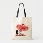 You and Me, and Cupid Tote Bag (Voorkant)