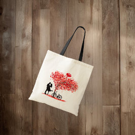 You and Me, and Cupid Tote Bag