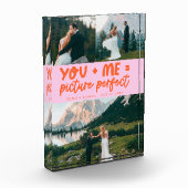 You and Me Picture Perfect Newlywed Orange Pink Fotoblokken (Links)