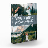 You and Me Picture Perfect Newlywed Slate Blue Fotoblokken (Links)