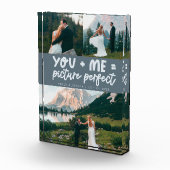 You and Me Picture Perfect Newlywed Slate Blue Fotoblokken (Rechts)
