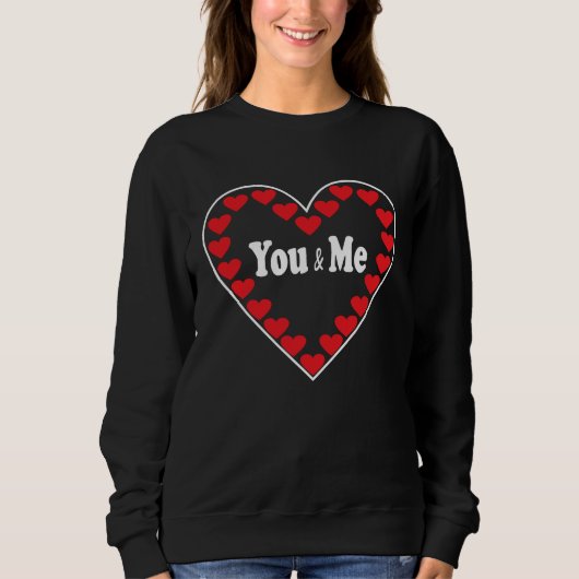 You and Me Valentine's Day for a couple of groomsm Trui (Voorkant)