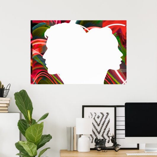 You and Me Wall Poster (Thuiskantoor)