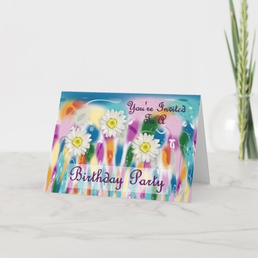 You&Apos; worden uitgenodigd voor een verjaardagsf (Voorkant)