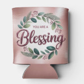 You Are A Blessing Can Cooler (Achterkant)