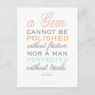 You Are A Gem Design beroemd gemaakt door Kelly Sc Briefkaart