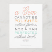 You Are A Gem Design beroemd gemaakt door Kelly Sc Briefkaart (Voorkant)