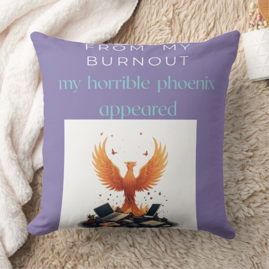 You are a phoenix rising kussen (Deken)