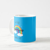 You Are Amazing - Baby Blue Mug Koffiemok (Voorkant links)