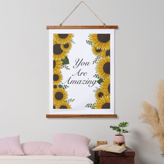 You are amazing hangend wandkleed (Slaapkamer)