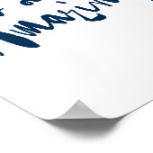 You are amazing Minimalist Motivational Inspired Poster (Hoek)