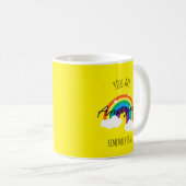 You Are Amazing - Yellow Mug Koffiemok (Voorkant rechts)