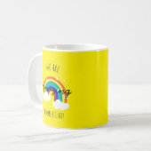 You Are Amazing - Yellow Mug Koffiemok (Voorkant links)