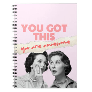 You are Awesome Pink Notebook Notitieboek