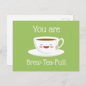 You are beautiful briefkaart (Voorkant / Achterkant)