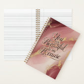 You Are Beautiful to Me Notitieboek (Binnen)