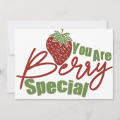You are berry special Valentines Day Feestdagenkaart (Voorkant)