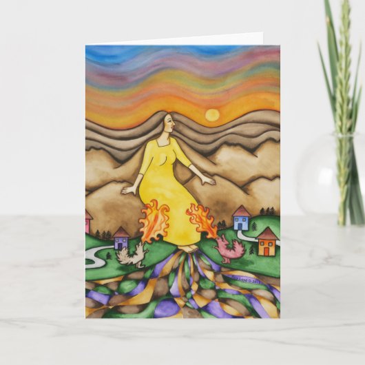 You are bigger than any problems kaart (Voorkant)