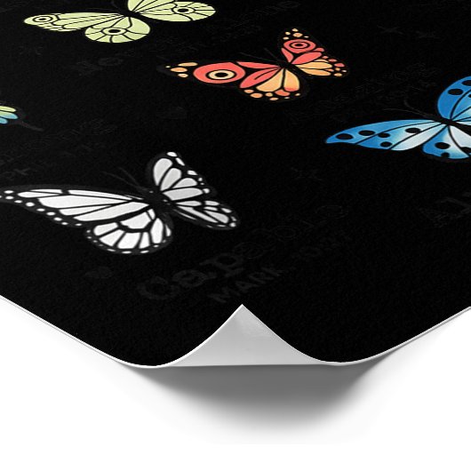 You Are Butterfly Beautiful Christian Religious Bi Poster (Hoek)