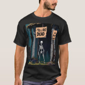 You Are Dead" RPG-stijl T-shirt ontwerp (Voorkant)