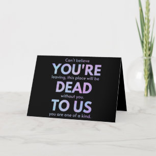 You Are Dead to Us! - R.I.P. Beheer!: Coworker Kaart