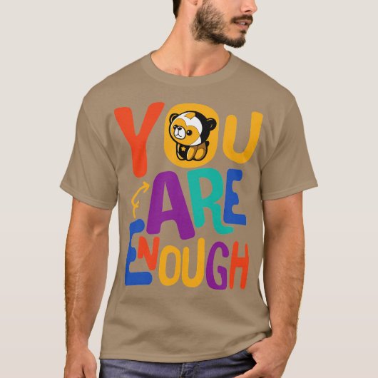 you are enough Family Love T-shirt (Voorkant)
