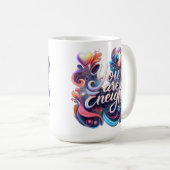 You Are Enough — Inspirational Affirmation Mug Koffiemok (Voorkant rechts)