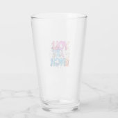 You Are Enough” Inspirational Drinking Glass Glas (Achterkant)