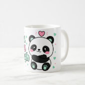 You Are Enough Kawaii Panda Mok (Voorkant rechts)