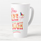 You Are Enough Latte Mok (Rechterhoek)