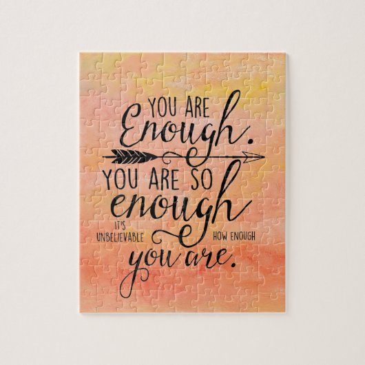 You Are Enough Legpuzzel (Verticaal)