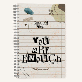You Are Enough | Motivational Notebook Notitieboek