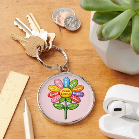 You Are Enough Sleutelhanger (Bureau)