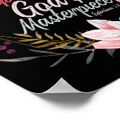 You Are Gods Masterpiece Ephesians 2_10 Prayer Bib Poster (Hoek)
