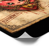 You Are Guilty You Stole My Heart Cute Valentine’s Poster (Hoek)